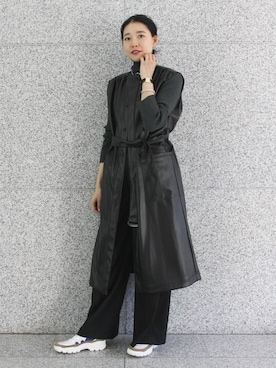 「ASTRAET（アストラット）のアイテム（ワンピース/ドレス）」を使った、mizuguchi ayaeさん（レディース・168cm）の秋コーディネート