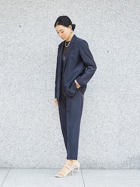 「ASTRAET（アストラット）のアイテム（ジャケット/アウター）」を使った、mizuguchi ayaeさん（レディース・168cm）の冬コーディネート