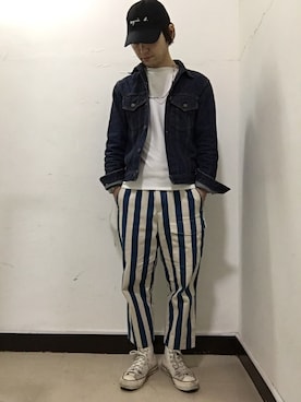 「ONIKI（オニキ）のアイテム」を使った、hirokiさん（メンズ・165cm）の春コーディネート