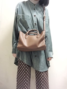 「Solace（ソレイス）のアイテム（パンツ）」を使った、すずをとさん（レディース・158cm）の冬コーディネート