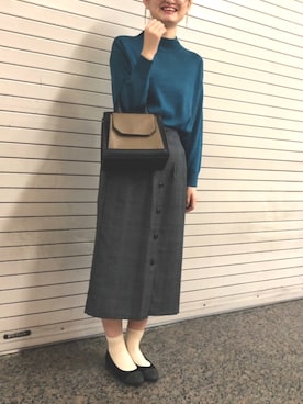 ぴーさん（レディース・161cm）の秋コーディネート