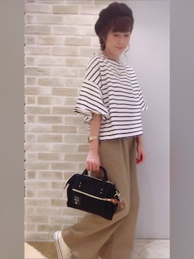 「anello（アネロ）のアイテム」を使った、にける★さん（レディース・164cm）の夏コーディネート