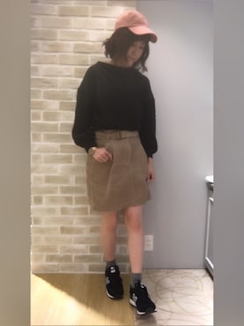 「袖レース」｜にける★さん（レディース・164cm）の秋コーディネート