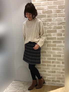にける★さん（レディース・164cm）の秋コーディネート
