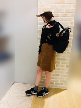 「anello（アネロ）のアイテム」を使った、にける★さん（レディース・164cm）の秋コーディネート