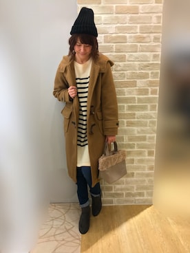 にける★さん（レディース・164cm）の冬コーディネート