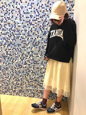 にける★さん（レディース・164cm）の冬コーディネート