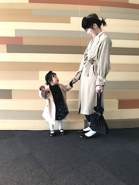 にける★さん（レディース・164cm）の冬コーディネート