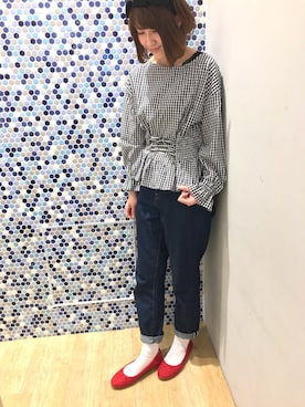 にける★さん（レディース・164cm）の春コーディネート