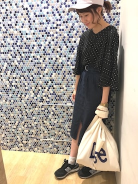 「Lee（リー）のアイテム（バッグ）」を使った、にける★さん（レディース・164cm）の春コーディネート