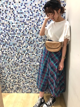 にける★さん（レディース・164cm）の春コーディネート