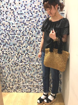 にける★さん（レディース・164cm）の春コーディネート