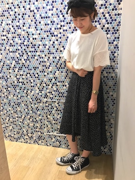 にける★さん（レディース・164cm）の春コーディネート