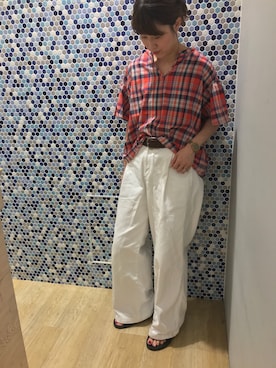 にける★さん（レディース・164cm）の夏コーディネート