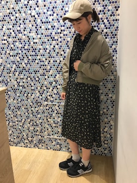 「Lee（リー）のアイテム（帽子）」を使った、にける★さん（レディース・164cm）の秋コーディネート