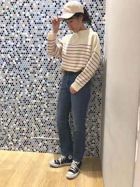 にける★さん（レディース・164cm）の冬コーディネート