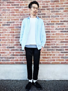 Right-on 店舗スタッフさん（レディース・173cm）の春コーディネート