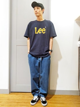 Right-on 店舗スタッフさん（メンズ・176cm）の夏コーディネート