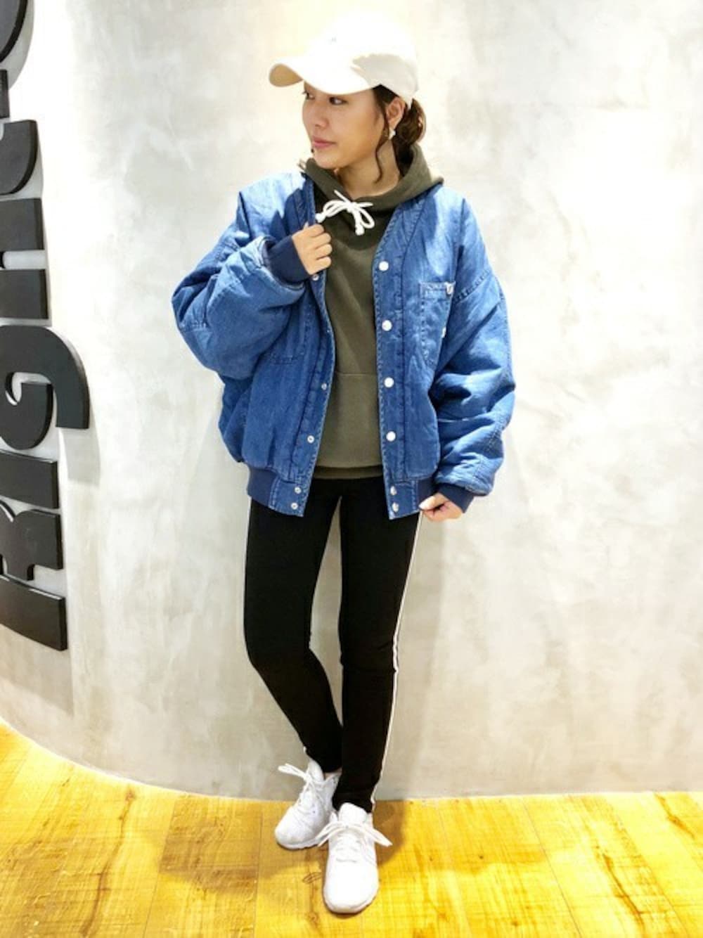 豪華 Lee（リー）の「【Lee】リバーシブルボアブルゾン（ブルゾン ジャケット・アウター