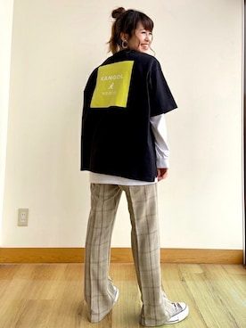 Right-on 店舗スタッフさんのコーディネート