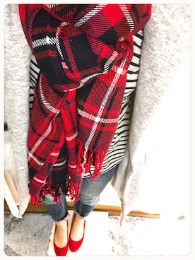 「SCROLLのアイテム」を使った、syr!さん（レディース・168cm）の春コーディネート