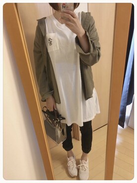 「SHOTOのアイテム」を使った、syr!さん（レディース・168cm）の春コーディネート