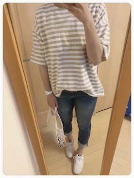 「ice.（アイス）のアイテム」を使った、syr!さん（レディース・168cm）の夏コーディネート