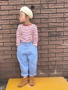 yuunaさん(キッズ・110cm)の春コーディネート