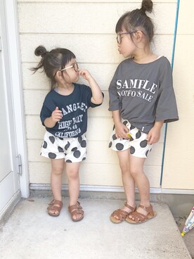 yuunaさん（キッズ・110cm）の夏コーディネート