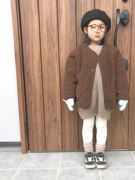 yuunaさん（キッズ・110cm）の冬コーディネート
