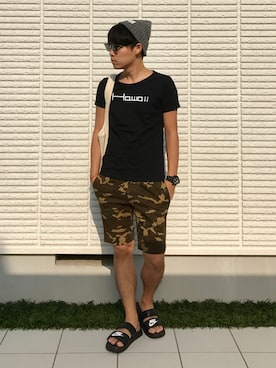ひかるさん(メンズ・166cm)の夏コーディネート