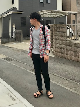ひかるさん(メンズ・166cm)の夏コーディネート