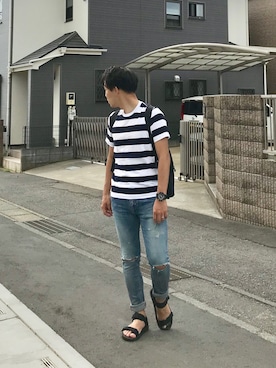 ひかるさん（メンズ・166cm）の夏コーディネート