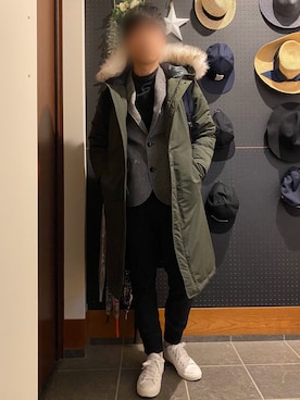 ひかるさん(メンズ・166cm)の冬コーディネート