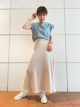 Kiriさん（レディース・155cm）の夏コーディネート