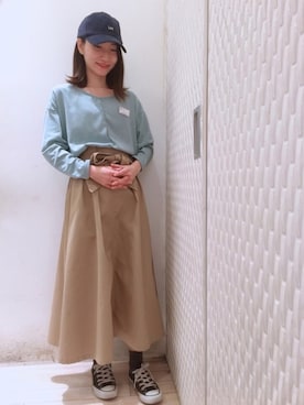 Ayanaさん（レディース・156cm）の冬コーディネート