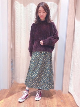 Ayanaさん（レディース・156cm）の秋コーディネート