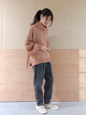 Ayanaさん(レディース・156cm)の秋コーディネート