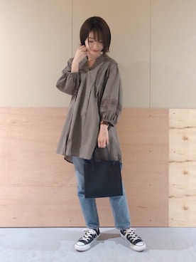 Ayanaさん(レディース・156cm)の春コーディネート