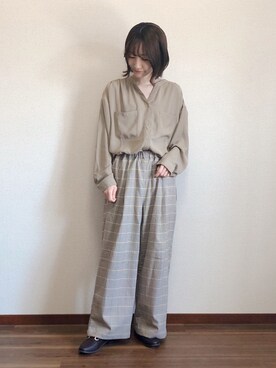 Ayanaさん（レディース・156cm）の春コーディネート