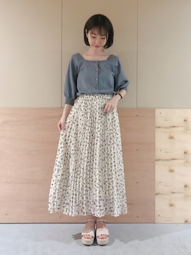 Ayanaさん（レディース・156cm）の春コーディネート