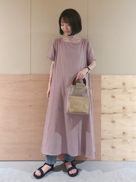 Ayanaさん（レディース・156cm）の春コーディネート