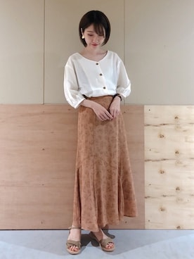 Ayanaさん（レディース・156cm）の夏コーディネート