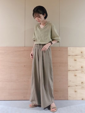 Ayanaさん（レディース・156cm）の夏コーディネート