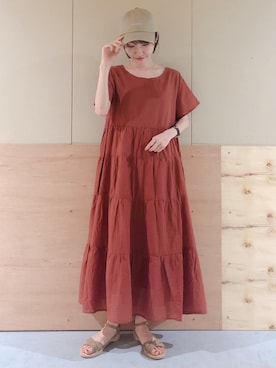 Ayanaさん（レディース・156cm）の夏コーディネート