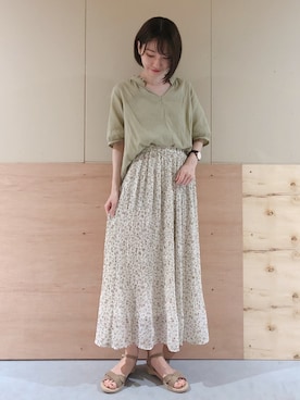 Ayanaさん（レディース・156cm）の夏コーディネート