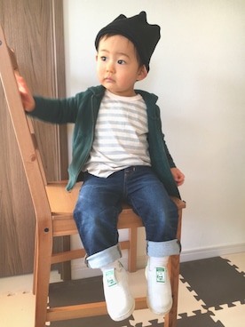 ☆KoUさん（キッズ・80cm）の冬コーディネート