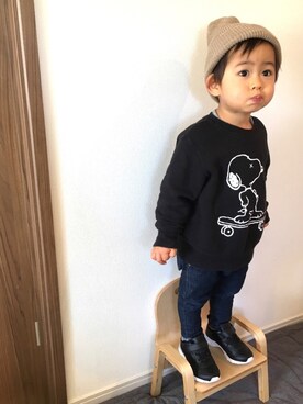 「smoothy」｜「アイテム（その他）」を使った、☆KoUさん（キッズ・90cm）の冬コーディネート