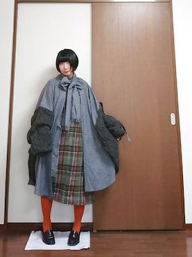 「アイテム（メイクアップ）」を使った、うめぼしさん（レディース・152cm・20代）の冬コーディネート