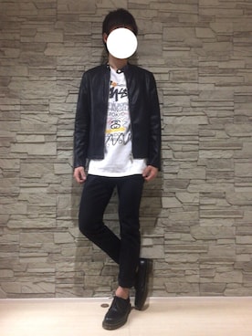 かなとさん（メンズ・172cm）の春コーディネート